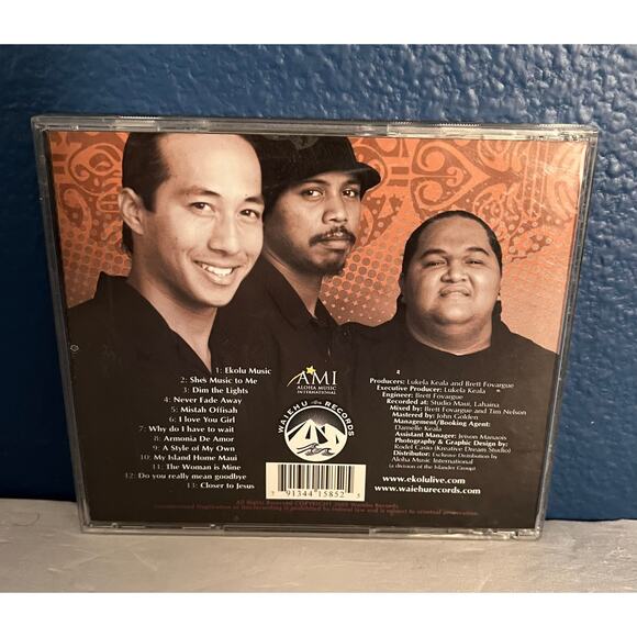 Ekolu - “Ekolu Music” (2005) Hawaiian Reggae CD - Waiehu Records - Picture 2 of 8